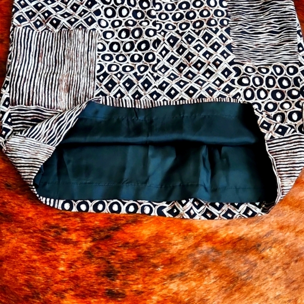 📣 Vintage 90s Evan Picone Skirt Asymmetrical Design Pockets Size 4 Like New 😍 - Picture 5 of 5